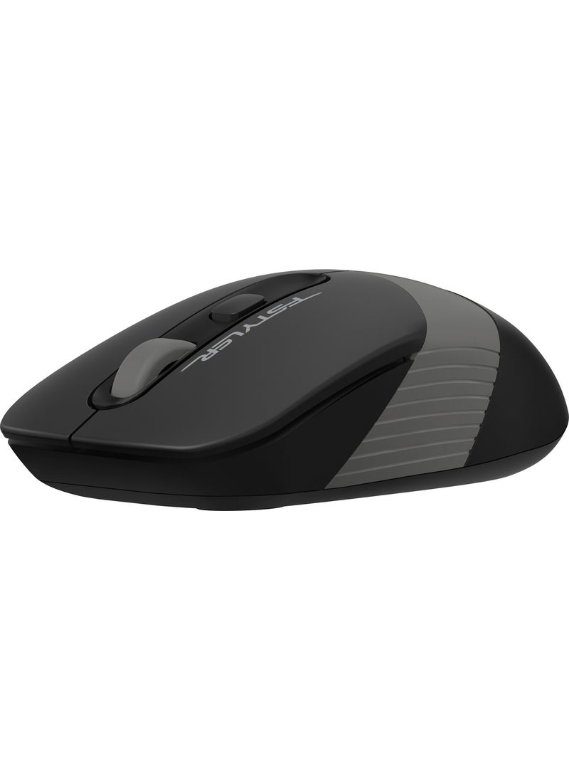 FG10 Nano Receiver Wireless Optical 2000DPI Energy Saving Mouse – Black