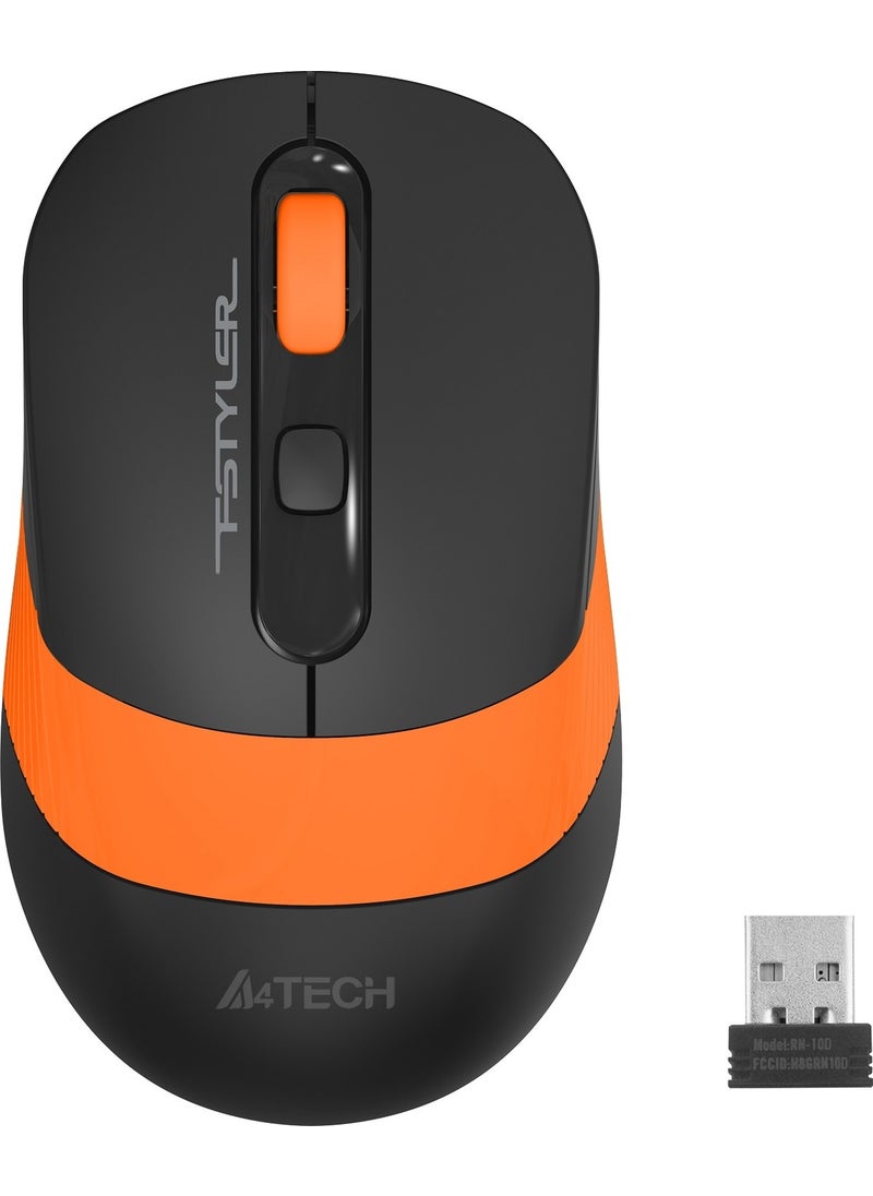 A4 TECH FG10 OPTICAL MOUSE NANO USB ORANGE 2000 DPI