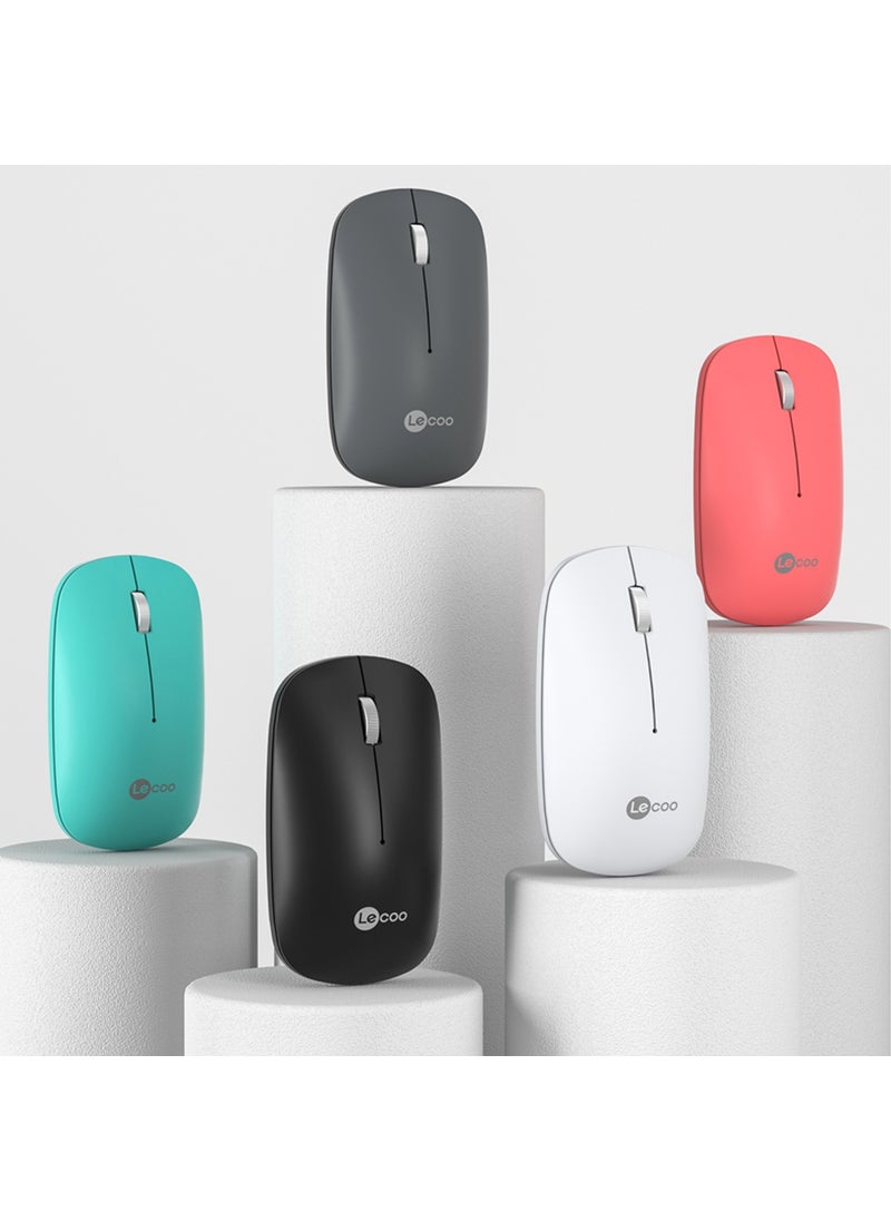 WS214 Wireless 1200DPI 3-Button Optical Mouse Turquoise