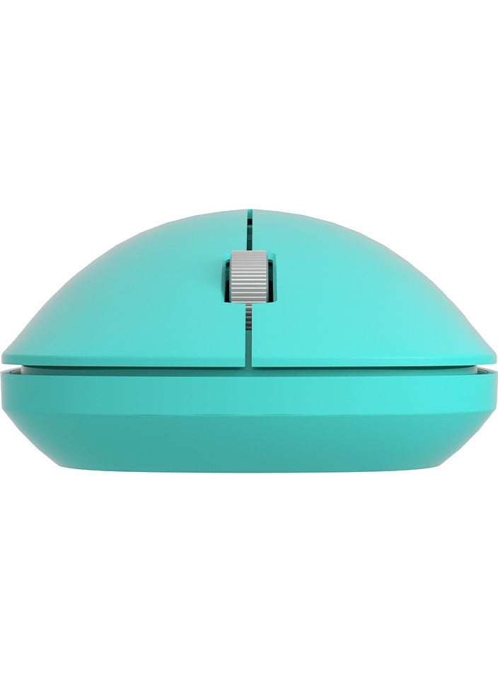 WS214 Wireless 1200DPI 3-Button Optical Mouse Turquoise