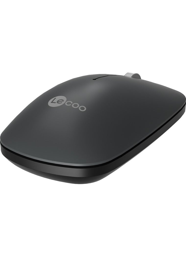 WS214 Wireless 1200DPI 3-Button Optical Mouse Gray