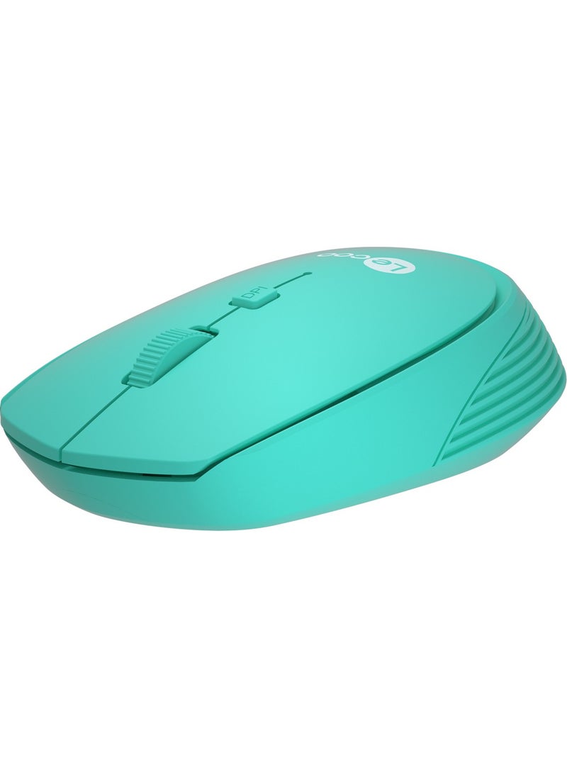 Lenovo WS202 Wireless 1200DPI 4-Button Optical Mouse Turquoise