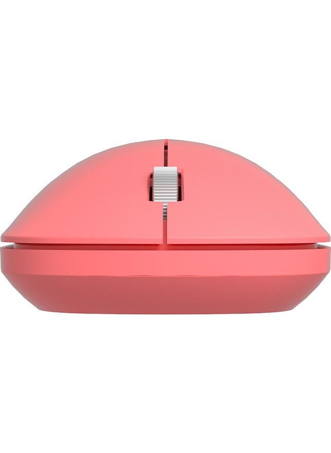 WS214 Wireless 1200DPI 3-Button Optical Mouse Pink