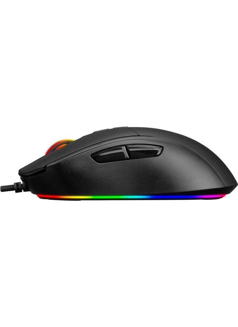 Bygame-M1 Full RGB Illuminated 10000DPI 7-Button Professional Gaming Mouse
