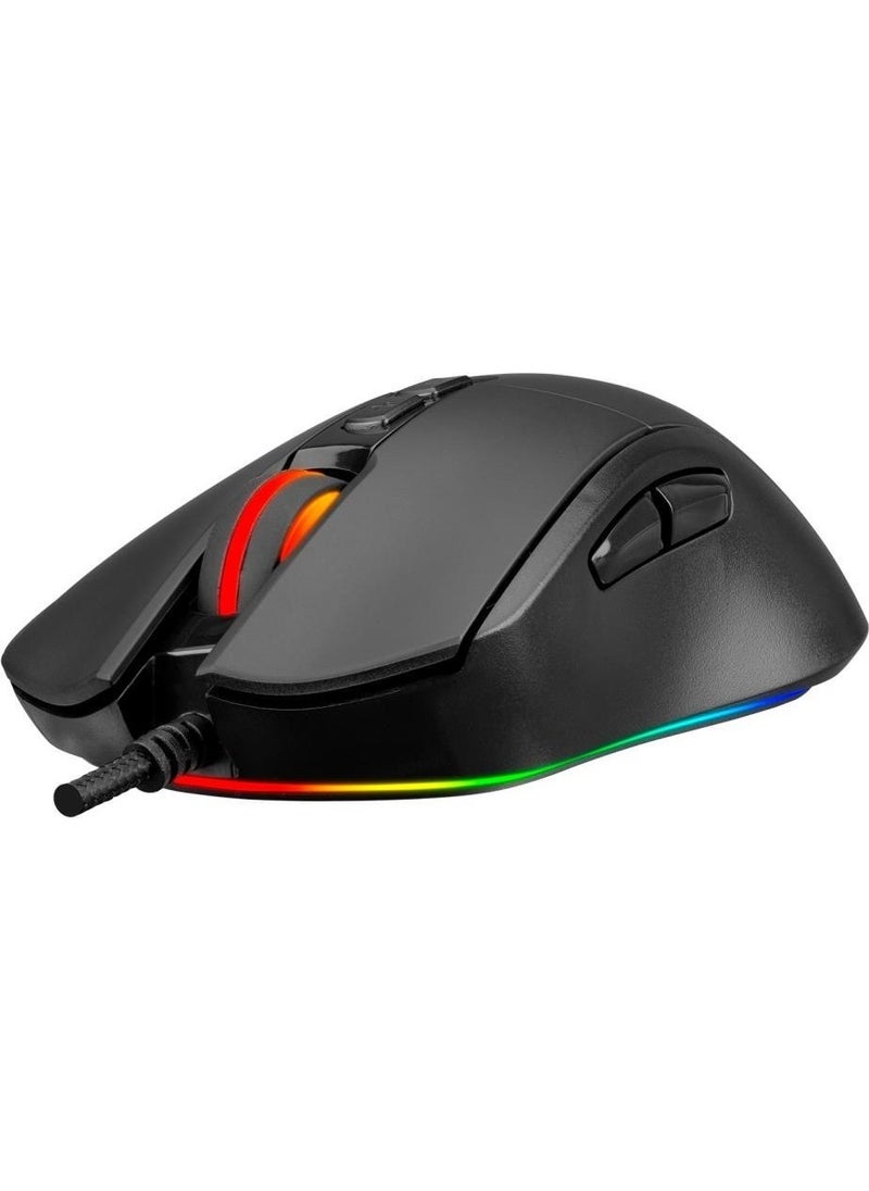 Bygame-M1 Full RGB Illuminated 10000DPI 7-Button Professional Gaming Mouse