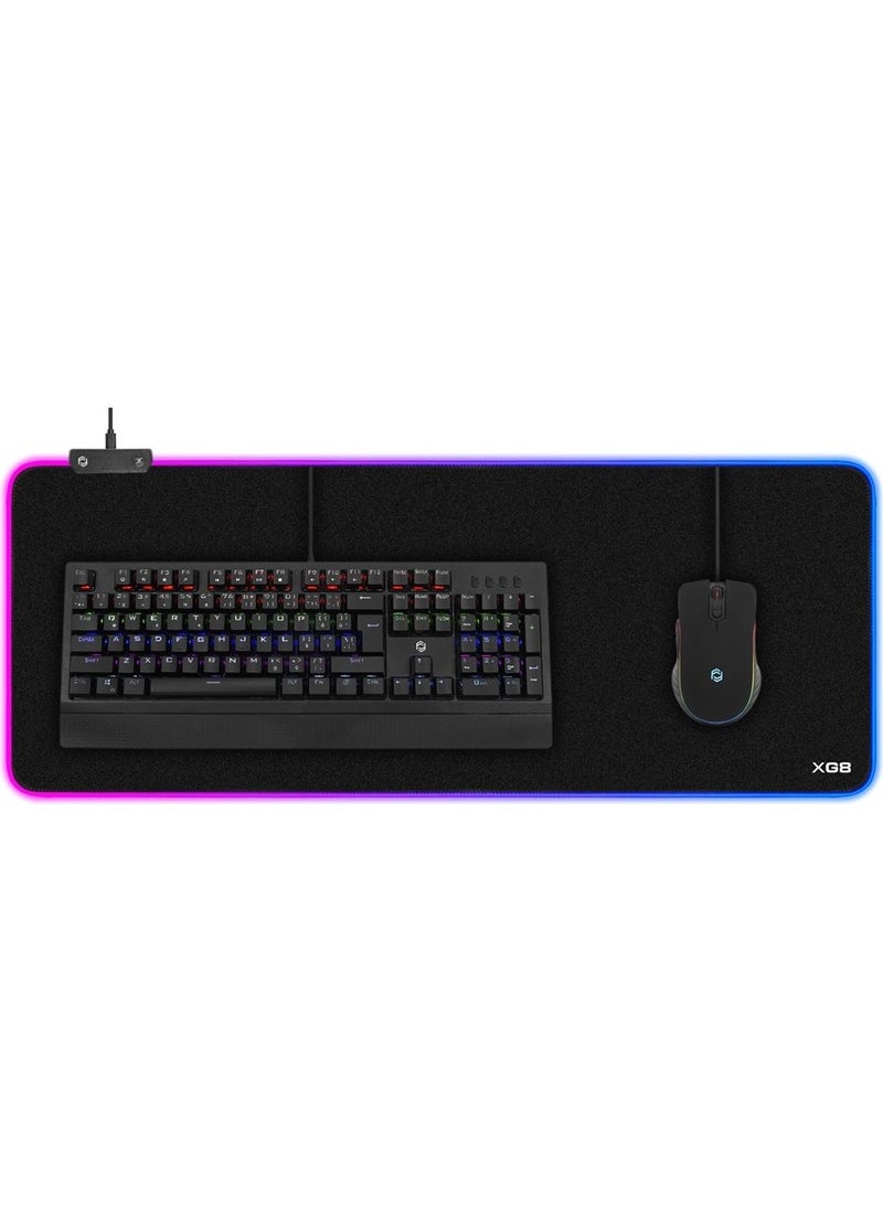 FMP-7055-RGB FABRIC Illuminated RGB Mouse Pad