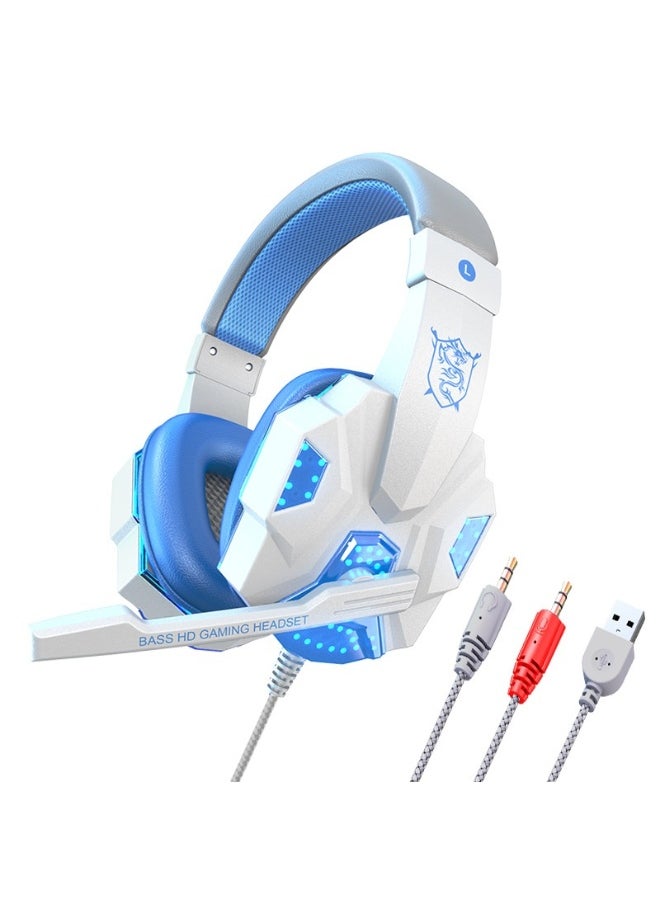 Professional Gaming Headset For PS4/PS5/XOne/XSeries/Nintendo Switch/PC -Wired