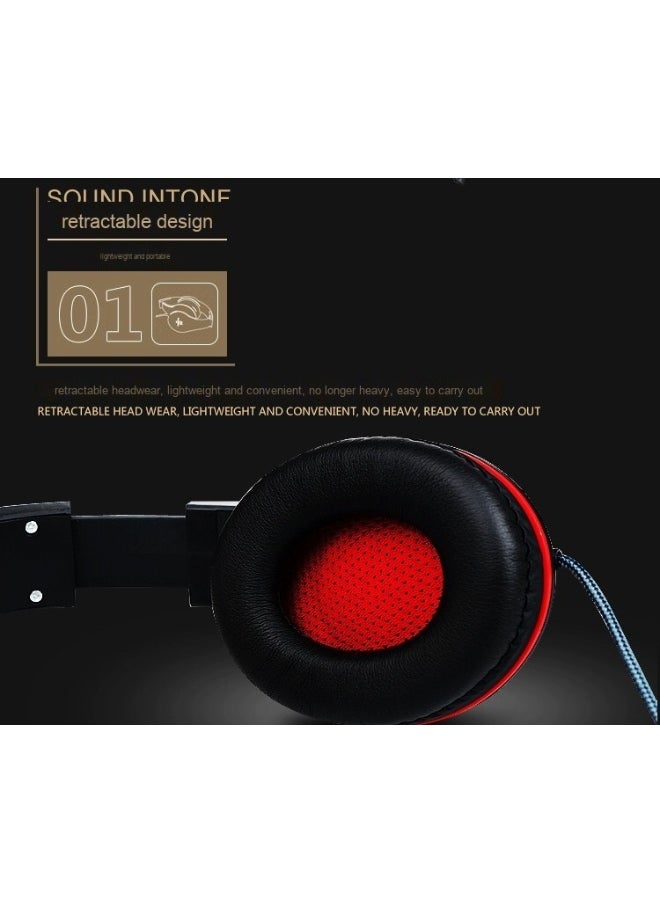 Professional Gaming Headset For PS4/PS5/XOne/XSeries/Nintendo Switch/PC -Wired