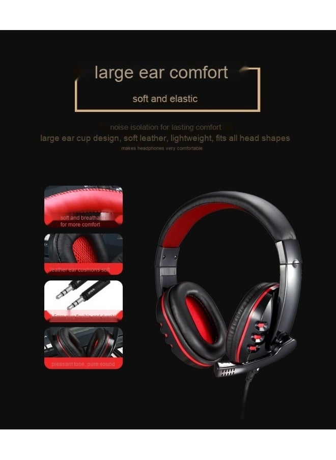 Professional Gaming Headset For PS4/PS5/XOne/XSeries/Nintendo Switch/PC -Wired