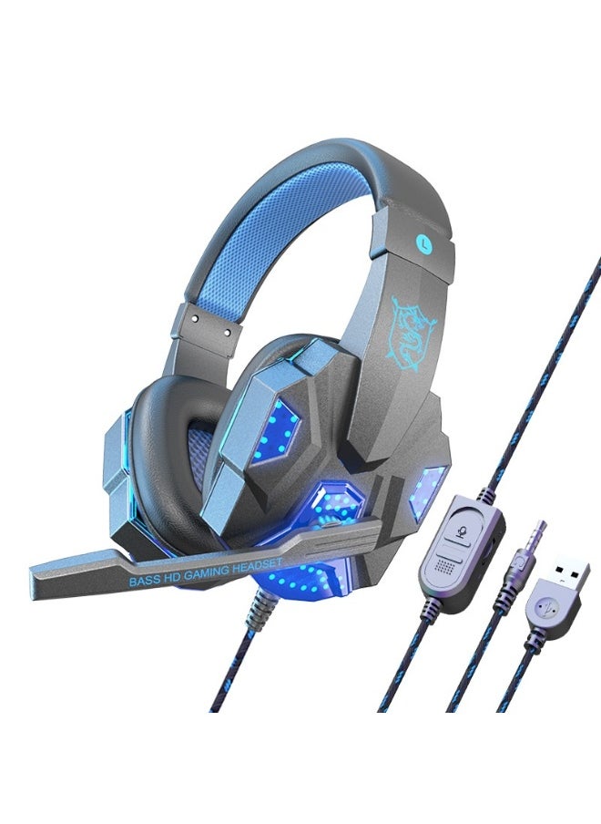 Professional Gaming Headset For PS4/PS5/XOne/XSeries/Nintendo Switch/PC -Wired