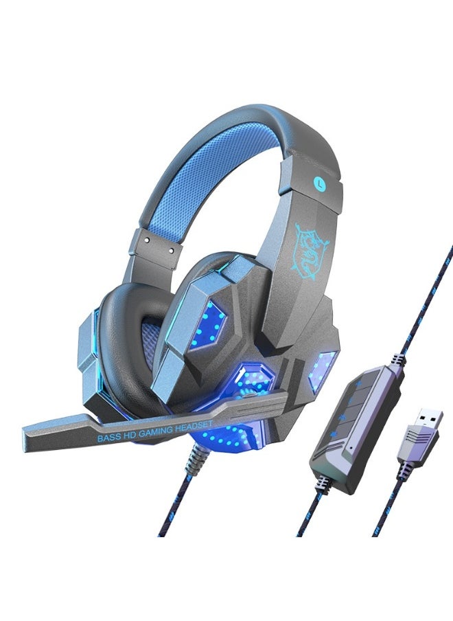 Professional Gaming Headset For PS4/PS5/XOne/XSeries/Nintendo Switch/PC -Wired
