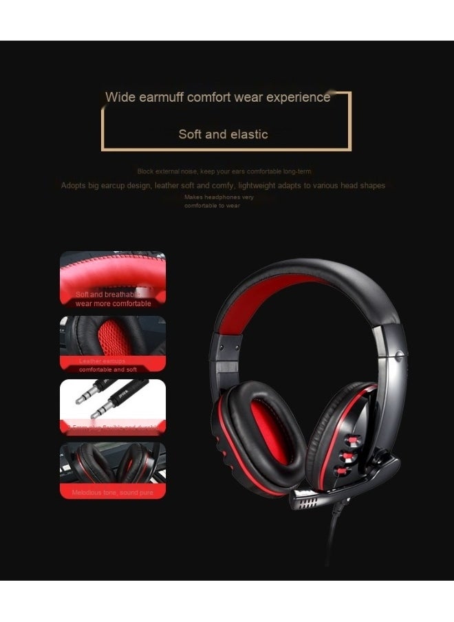 Professional Gaming Headset For PS4/PS5/XOne/XSeries/Nintendo Switch/PC -Wired