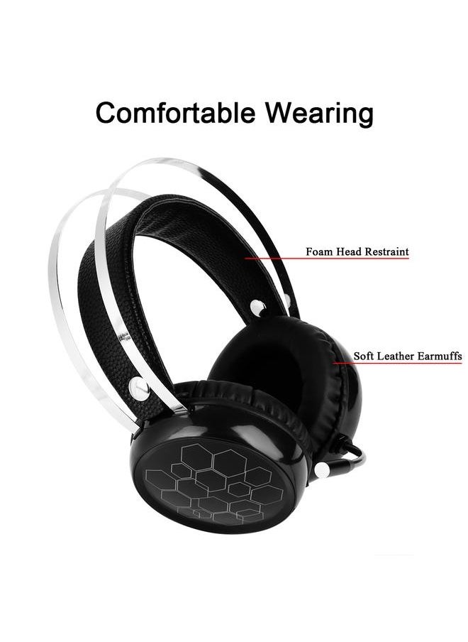 Moving Iron Sounding Gaming Headset Stereo Surrounding Sound Gamer Headphones for PUBG