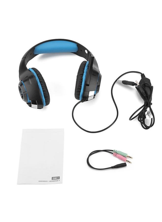 Excellent Noise Cancelling Gaming Headset Heavy Bass Stereo Surrounding Gamer Headphones