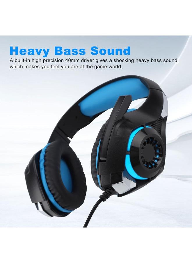 Excellent Noise Cancelling Gaming Headset Heavy Bass Stereo Surrounding Gamer Headphones