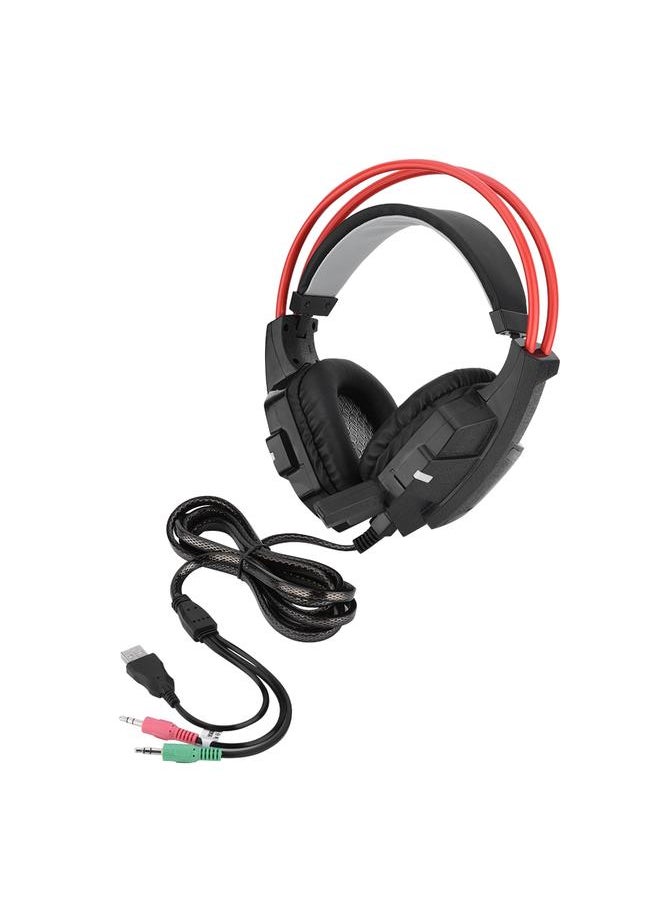3D Surrounding Gaming Headset Moving Iron Sounding Precise Positioning Gamer Headphones