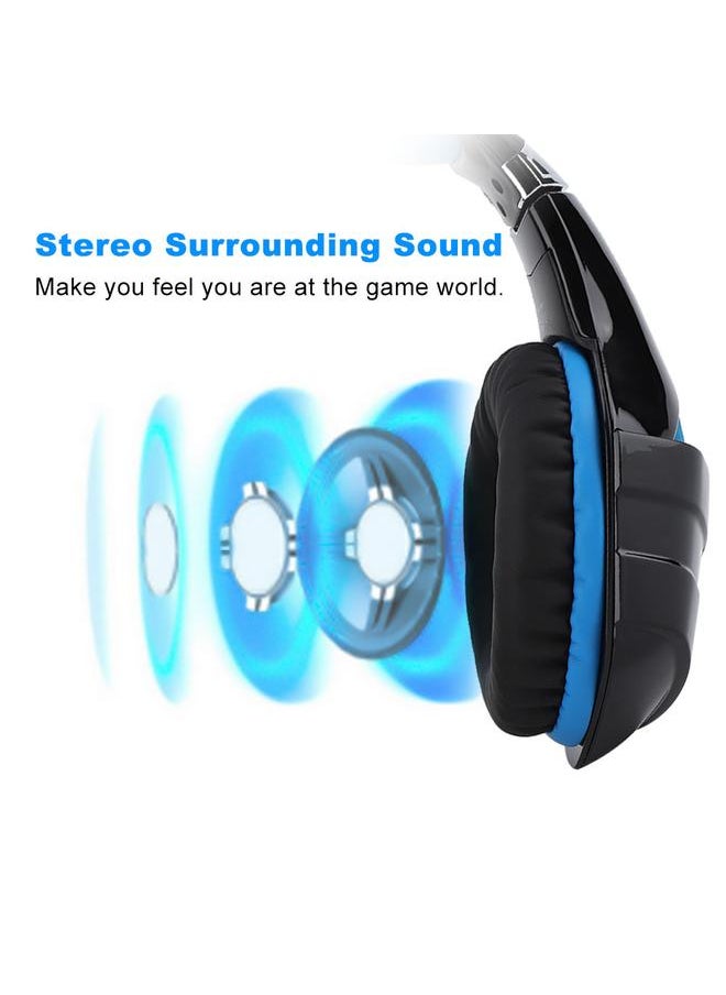 HiFi Stereo Surrounding Gamer Headphones Stable Data Transmission Gaming Headset for E-sports