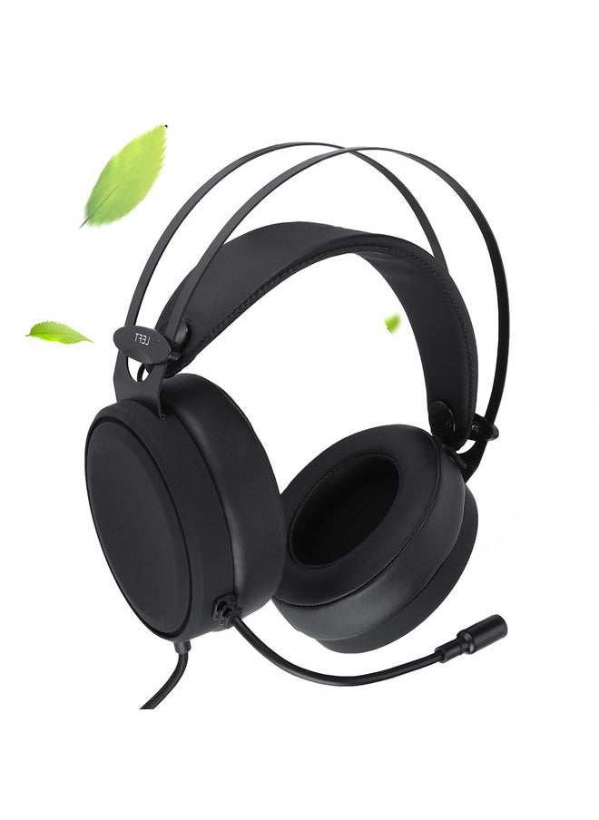 NUBWO Gaming Headset Heavy Bass Computer PC Gamer Black Head-mounted Headphone for XBOX ONE/PS4
