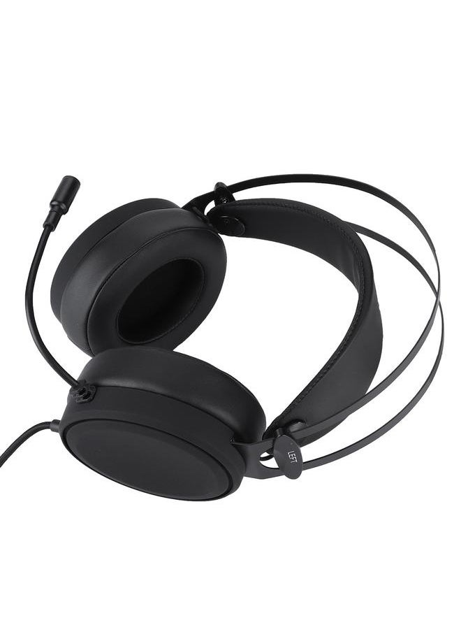 NUBWO Gaming Headset Heavy Bass Computer PC Gamer Black Head-mounted Headphone for XBOX ONE/PS4