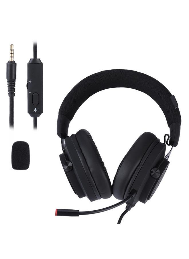 NUBWO 3.5mm Jack Gaming Headset Heavy Bass for XBOX ONE/PS4 Computer PC Gamer Black