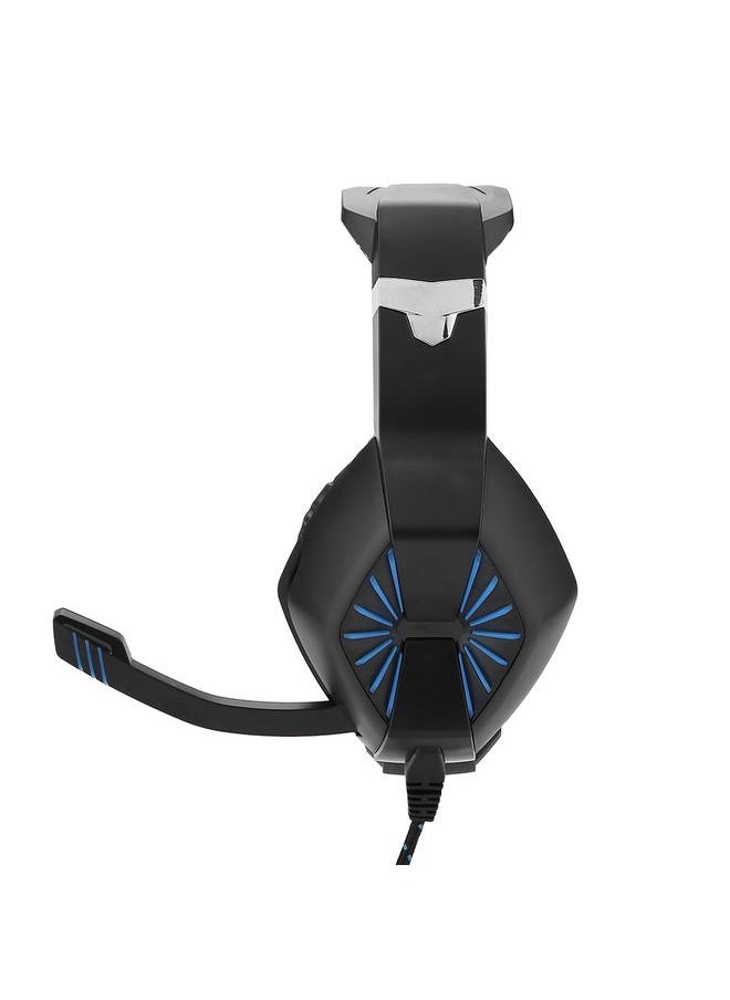 Head-mounted Luminous Gaming Headset Stereo Bass Surround E-sports Headset