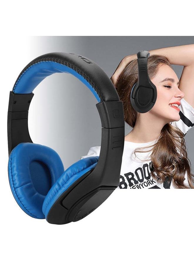 Head mounted Bass Noise Reduction Bluetooth Headset Computer Office Headset