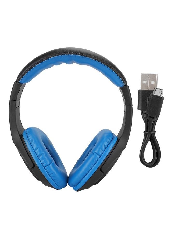 Head mounted Bass Noise Reduction Bluetooth Headset Computer Office Headset