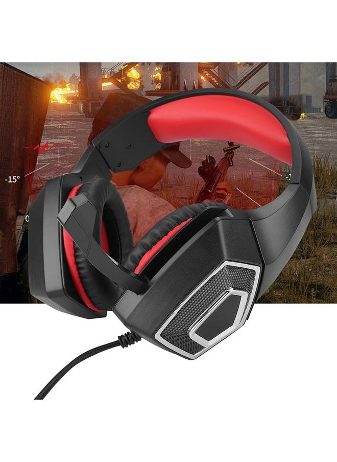 Wired Noise Reduction Gaming Headset Headphone with Mic for PS4/Xbox One S/Xbox One/Xbox one X