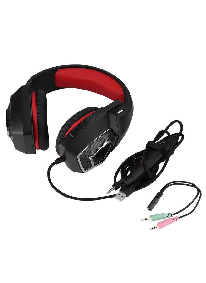 Wired Noise Reduction Gaming Headset Headphone with Mic for PS4/Xbox One S/Xbox One/Xbox one X