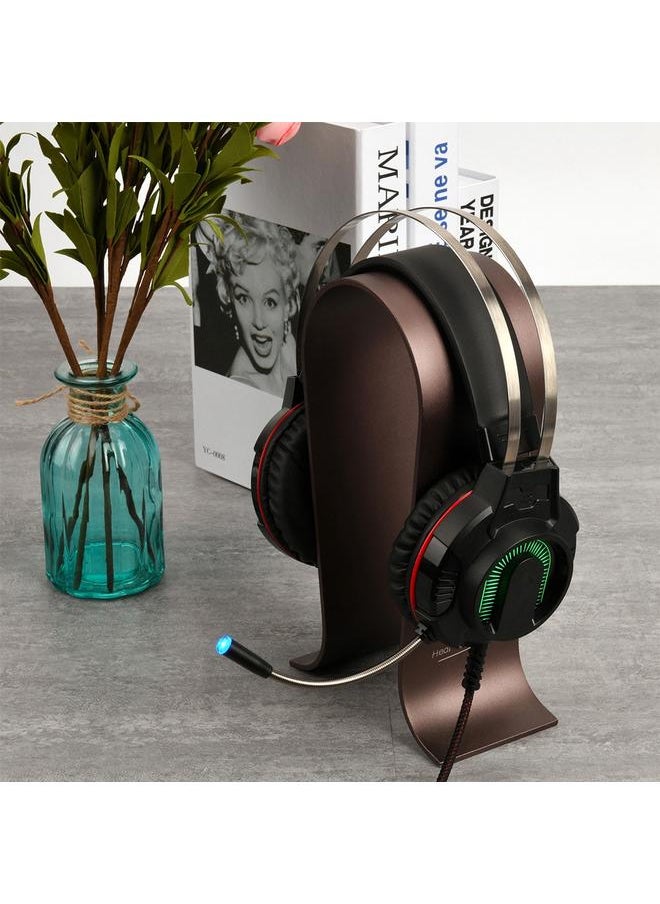 Ajazz AX260 3.5mm Stereo PC Competitive Gaming Headset E-sports Wired Headphone + Mic