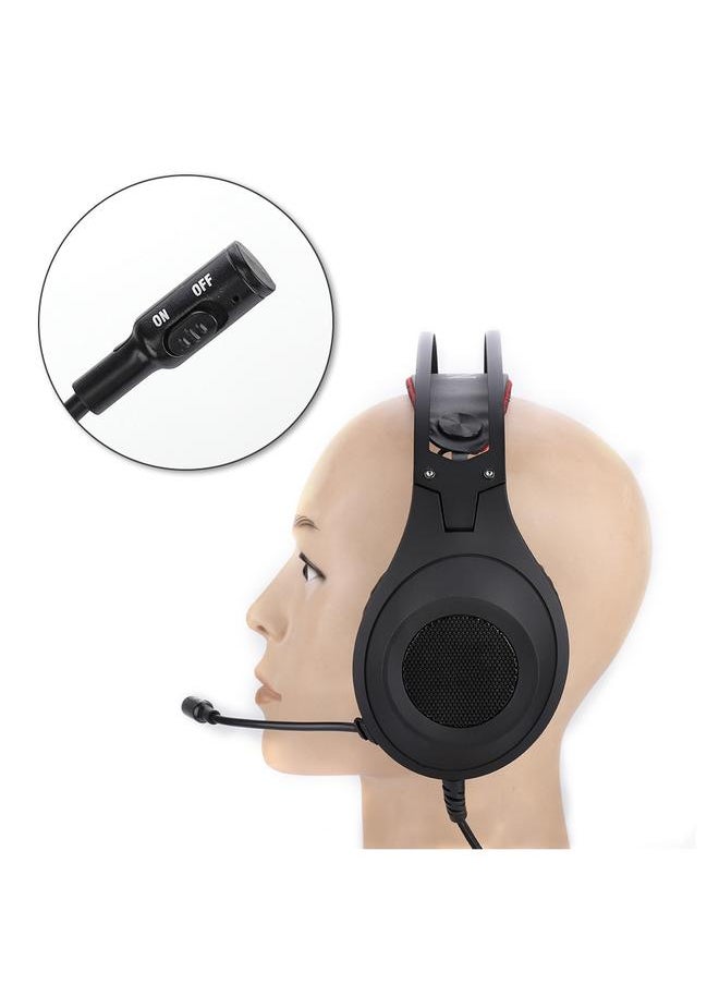 NUBWO N2 Wired Stereo Gaming Headset Headphone with Microphone for PS4/PS4 Pro(Black)