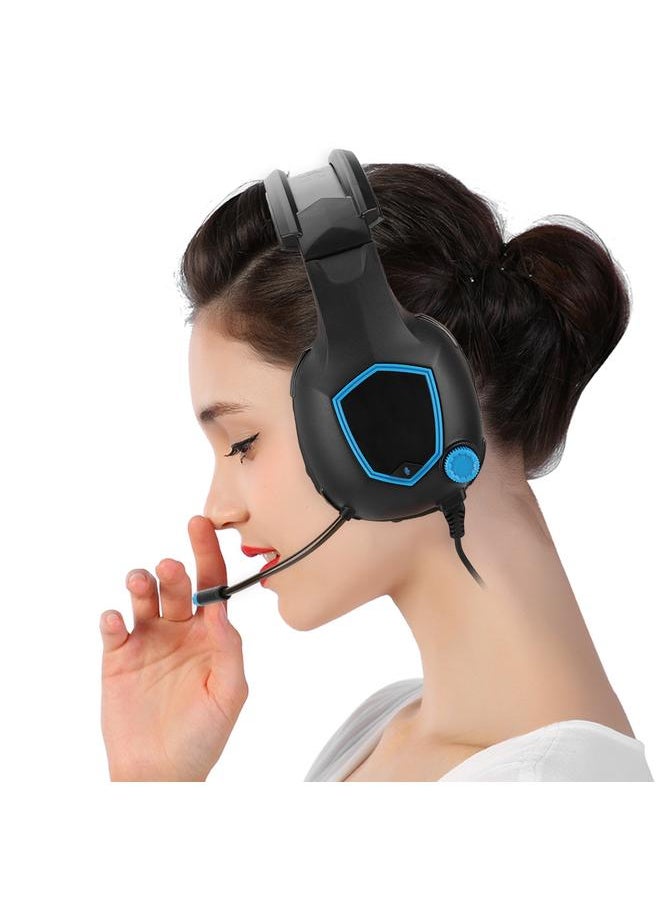 SADES SA818 Wired Gaming Headset Gaming Headphone for PS4 Laptop Xbox one Blacke Blue