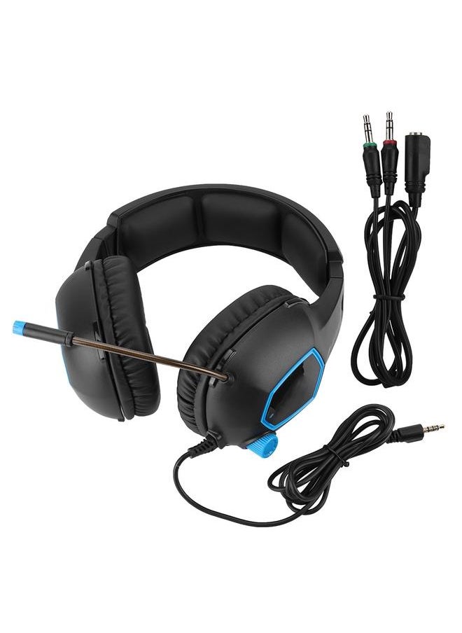 SADES SA818 Wired Gaming Headset Gaming Headphone for PS4 Laptop Xbox one Blacke Blue