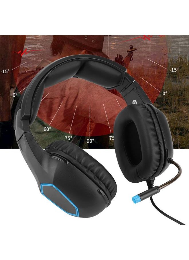 SADES SA818 Wired Gaming Headset Gaming Headphone for PS4 Laptop Xbox one Blacke Blue