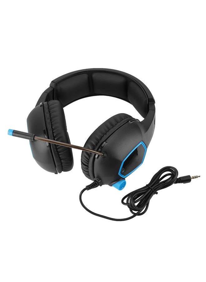 SADES SA818 Wired Gaming Headset Gaming Headphone for PS4 Laptop Xbox one Blacke Blue