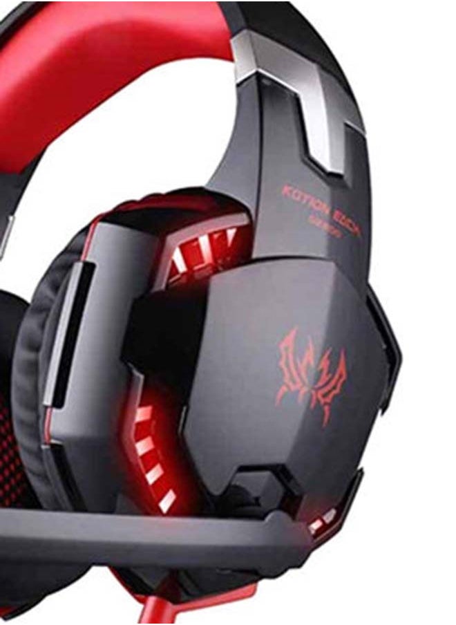 7.1 Surround USB Vibration Gaming Headset Headband Headphones With Mic