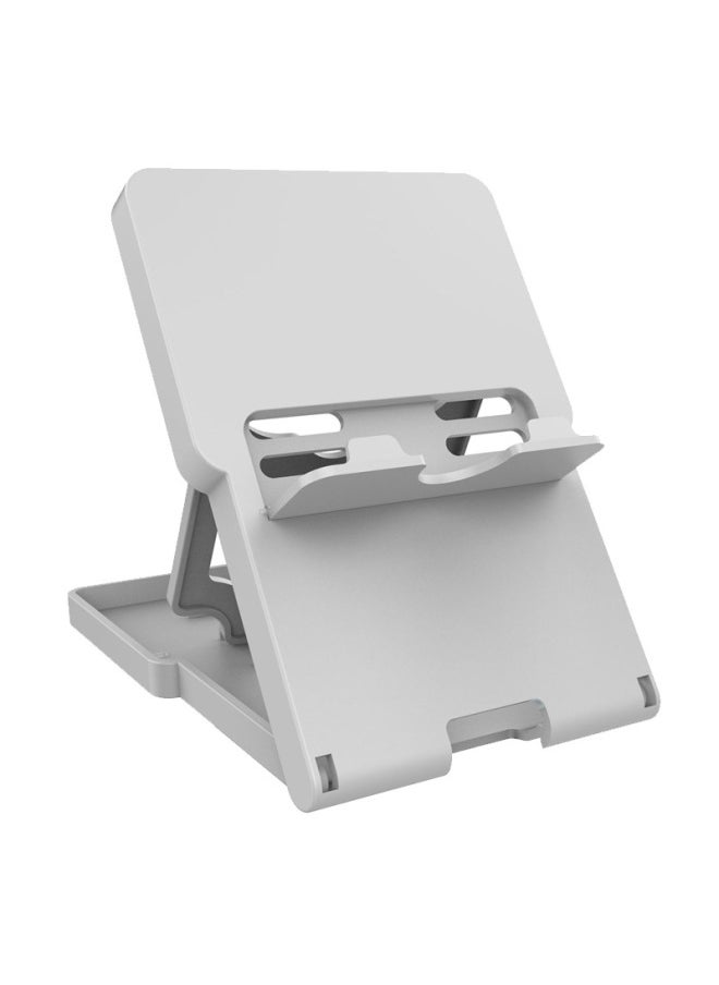 Nintendo Switch Lite Stand Switch OLED Adjustable Stand Portable Switch Folding Display Stand-Product Color:White