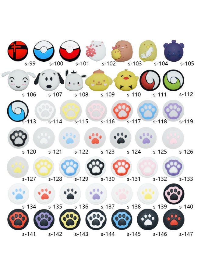 Switch Rocker Cap Nintendo Cat Claw Silicone Rocker Cover NS/Lite Protective Case Handle Rocker Button Cap-Product Color:s-32
