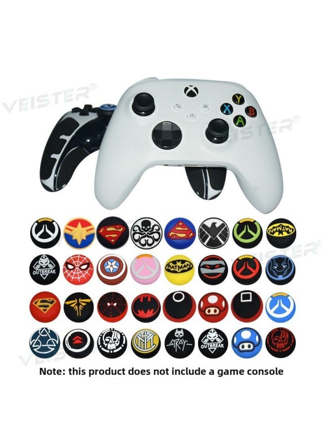 PS5/PS4 Handle Rocker Cap Game Handle 3d Rocker Sleeve PS5 Mushroom Head Silicone Cap Button Protection Cap-Product Color:PS-133