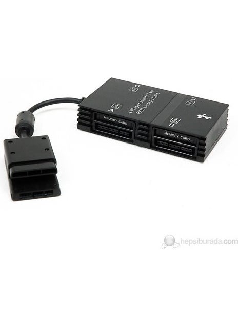 PS2 Compatible 4 Player Playable Multitap Adapter