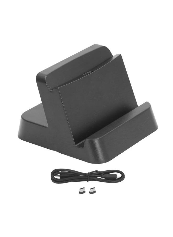 Charging Dock for PS5 Portal Game Console Compatibility Portable Controller Charger Stand Station for Traveling Home Black