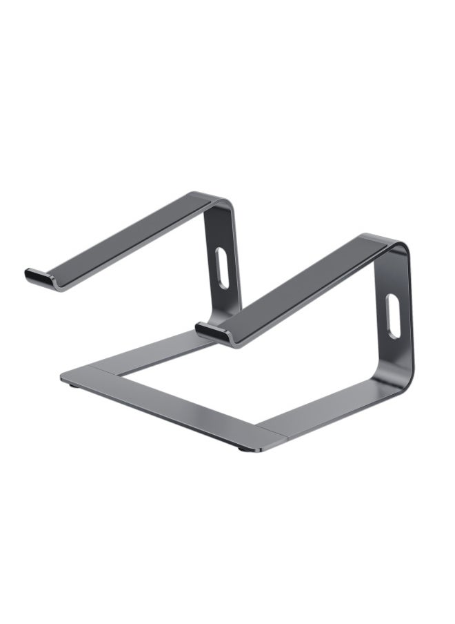 Aluminum Magnesium Z30  Aluminum Alloy Laptop Desktop Cooling Bracket Metal Base Heightening Frame-Color:Z30 Gray