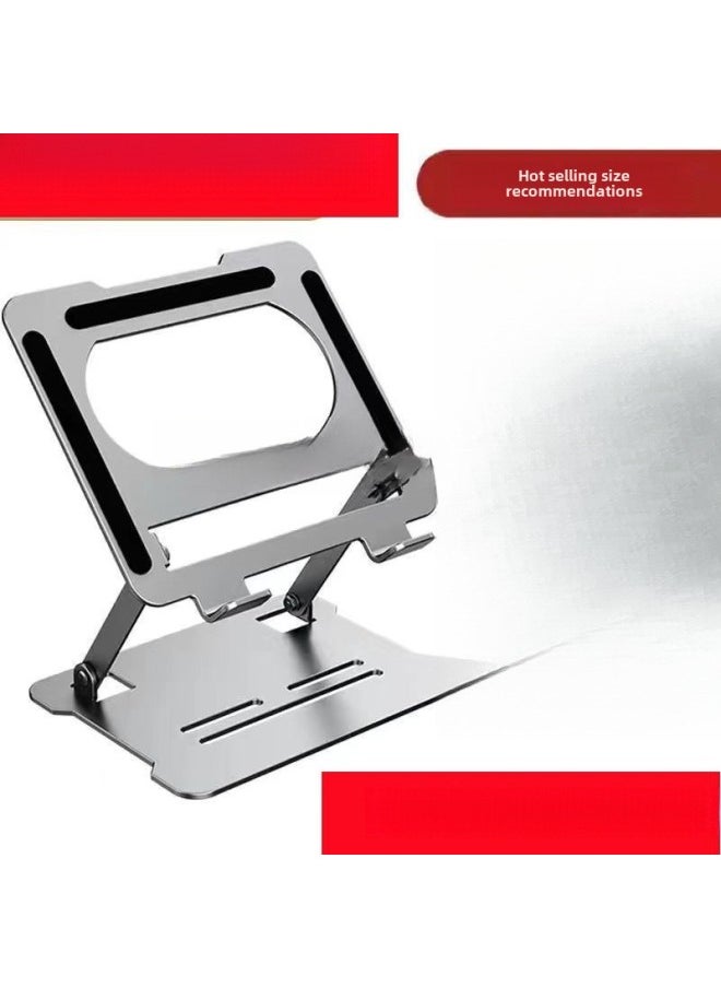 Laptop Convenient Foldable Multifunctional Heat Dissipation Laptop Tablet Alloy Bracket Free Shipping-Color:Note: Our Store's Rated Kilogram Wrench Is Assembled And Weighed Stably Without Sinking