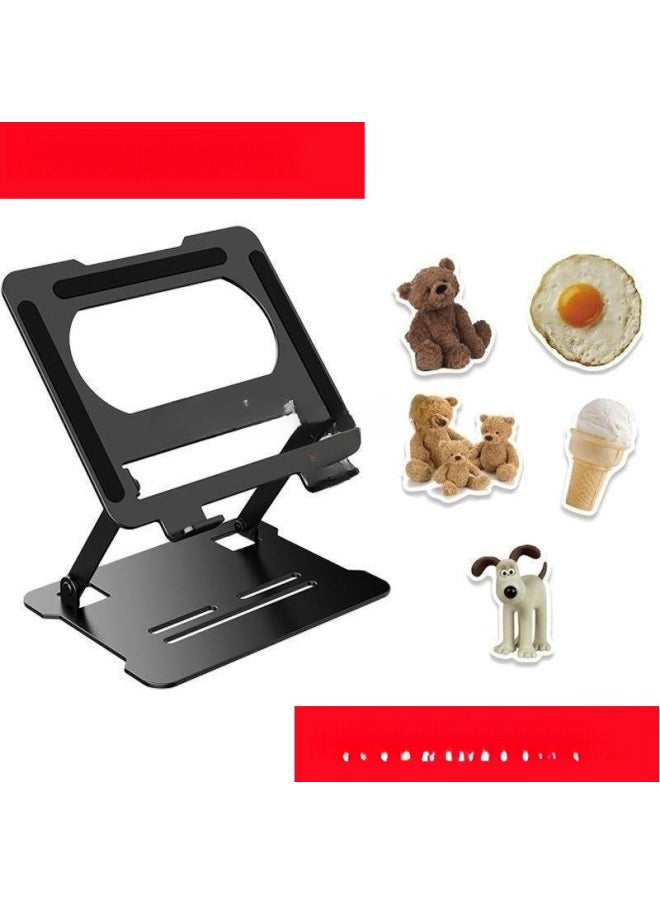 Laptop Convenient Foldable Multifunctional Heat Dissipation Laptop Tablet Alloy Bracket Free Shipping-Color:Note: Our Store's Rated Kilogram Wrench Is Assembled And Weighed Stably Without Sinking