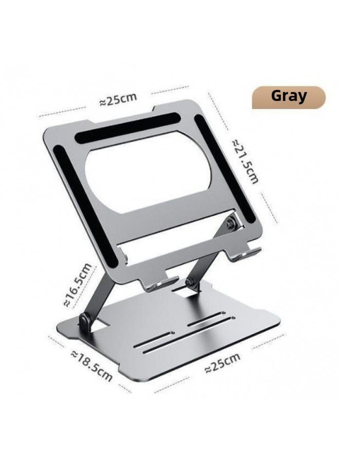 Laptop Convenient Foldable Multifunctional Heat Dissipation Laptop Tablet Alloy Bracket Free Shipping-Color:Note: Our Store's Rated Kilogram Wrench Is Assembled And Weighed Stably Without Sinking
