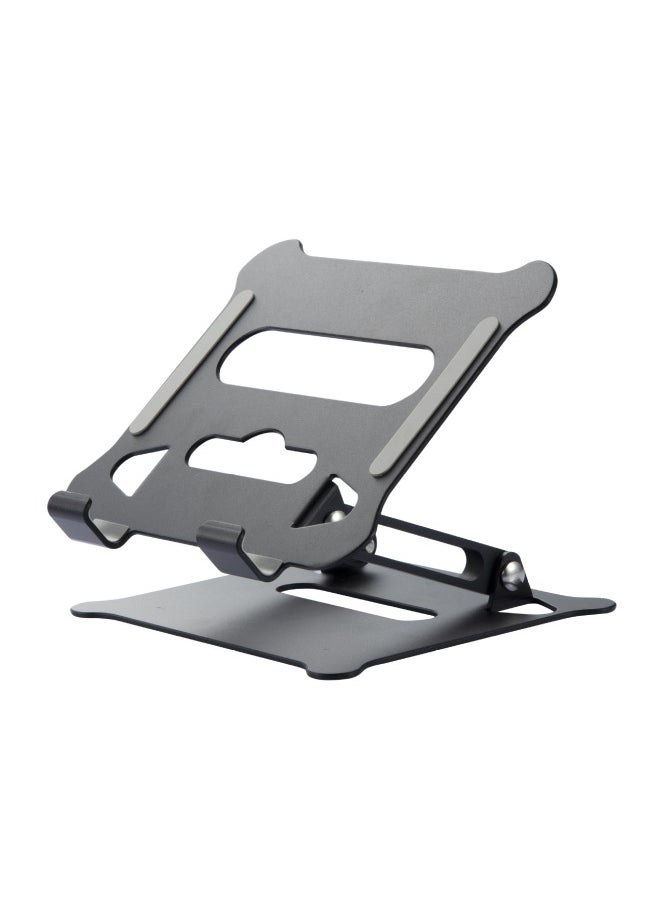 Aluminum Alloy Tablet PC Stand Desktop Lifting Height Laptop Cooling Bracket Wholesale-Color:Black Small (for Tablet)