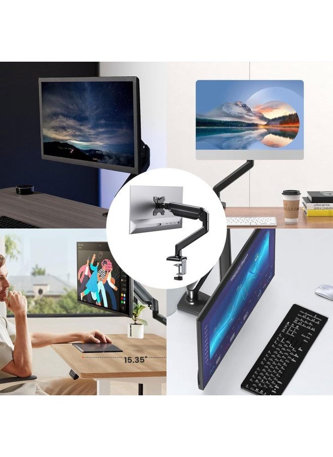 ￼Monitor Stand Monitor Base Height Stand Screen Stand 17-32 Inches 9kg Load Bearing-Color:Black