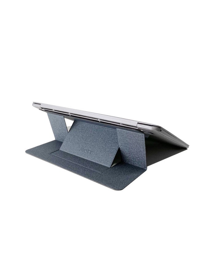 MOFT Laptop Stand Desktop Elevated Cooling Rack MacBookPro Invisible Portable Stand Adhesive-Color:Starry Sky Gray