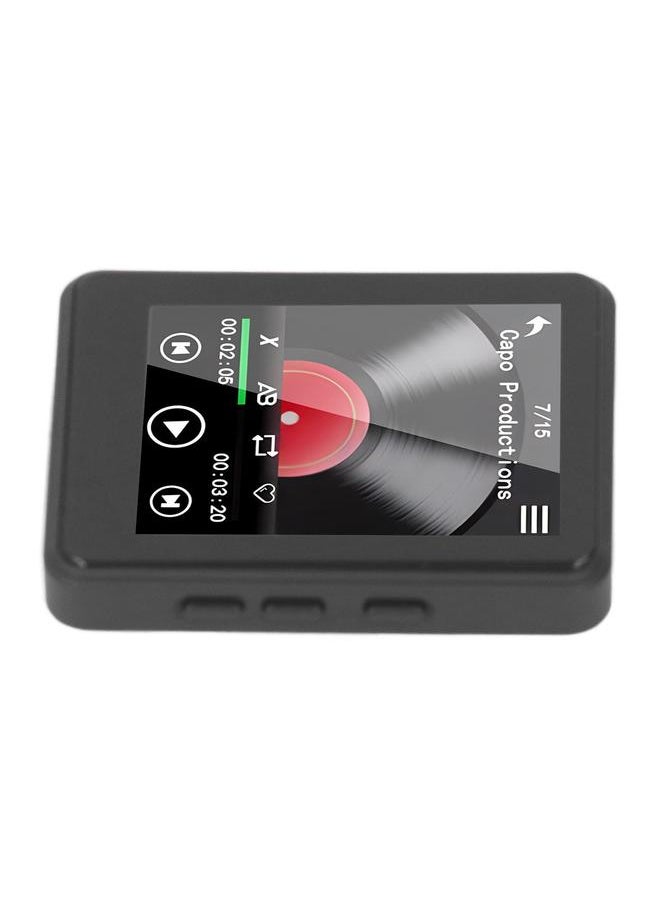 MP3 MP4 Player 2.4 Inch Full Touch Screen HiFi Stereo Sound Built in HD Speakers FM Radio Recording Electric Books Digital Music Player With 64G Memory Card