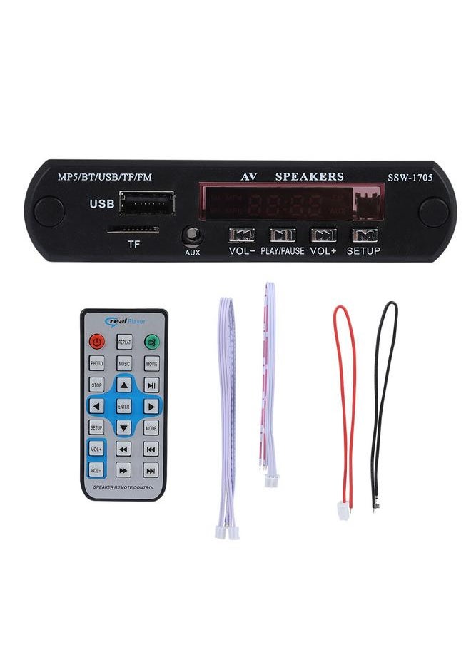 1280*720 HD MP5 Player SSD Stereo Bluetooth MP5 Player with FM/AUX Input Remote Control
